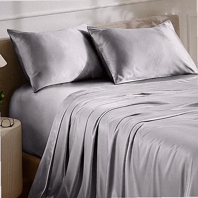 Bare Home Satin Sheet Set