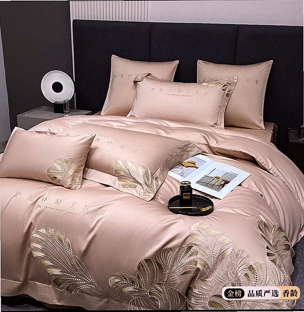 Luxury Satin Bedding Set - Full Size Premium quality Fitted Sheet (Elastic)