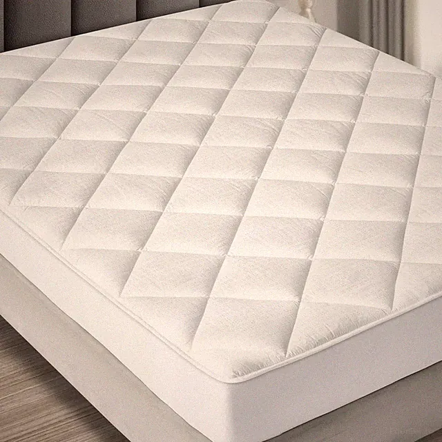 Maxi Full Size Mattress Pad - Luxurious Cotton Sateen Mattress Protector - So...